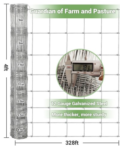 Galvanized field fence wire - galvanized,