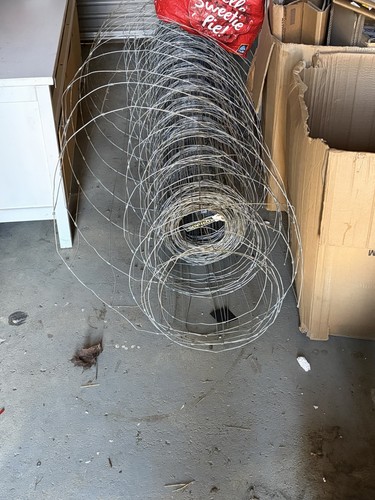 Approx 50m dear fencing - dear, wire