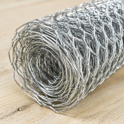 Galvanized chicken wire - wire, roll