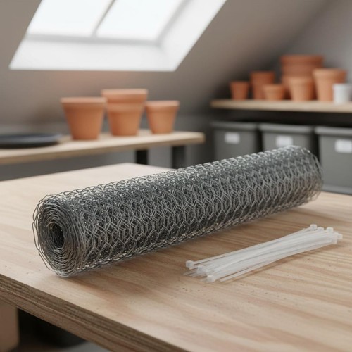 Galvanized chicken wire roll - wire,