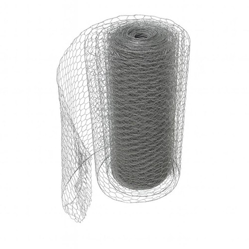 Galvanised chicken wire - chicken,